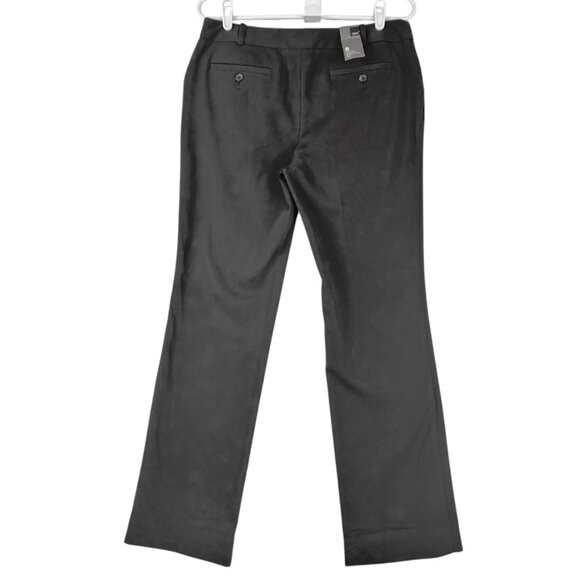 Mossimo Women's Modern Fit Mid Rise Black Stretch Bootcut Pants Size 8 NWT - Picture 2 of 10